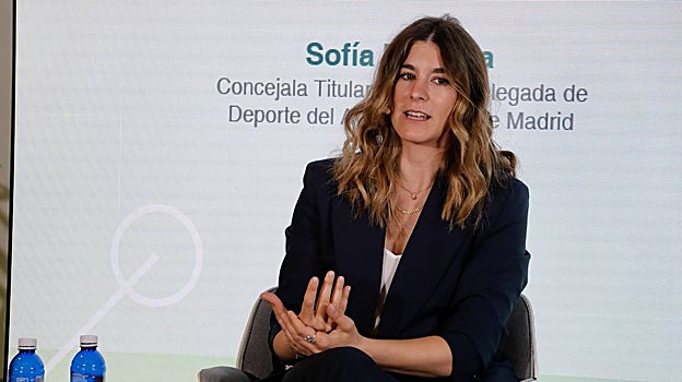 Sofía Miranda, concejal del área delegada de deporte del Ayuntamiento de Madrid