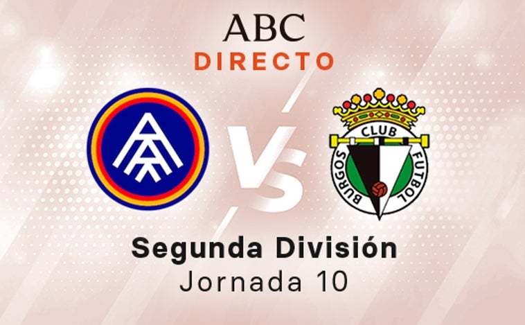 Andorra - Burgos en directo hoy: partido de la Liga SmartBank, jornada 10