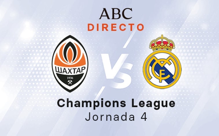 Shakhtar-Real Madrid en directo: Rüdiger empata a la heroica