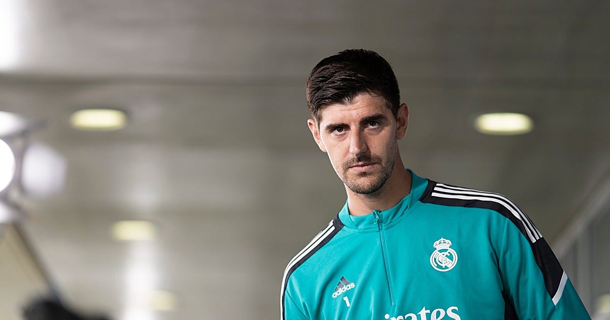 La extrañeza de no ver a Courtois en la portería