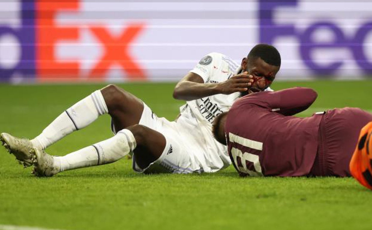 Rudiger da la cara y salva al Madrid