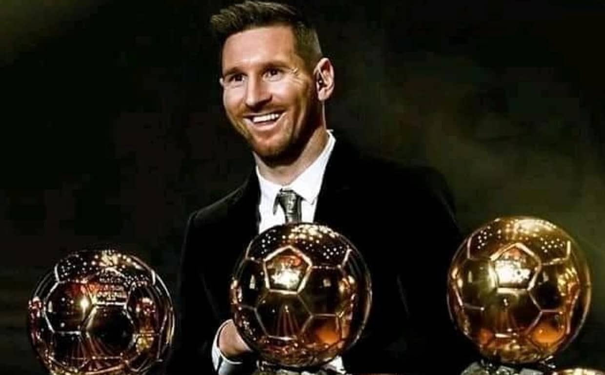 Messi, ganador de siete trofeos del Balón de Oro