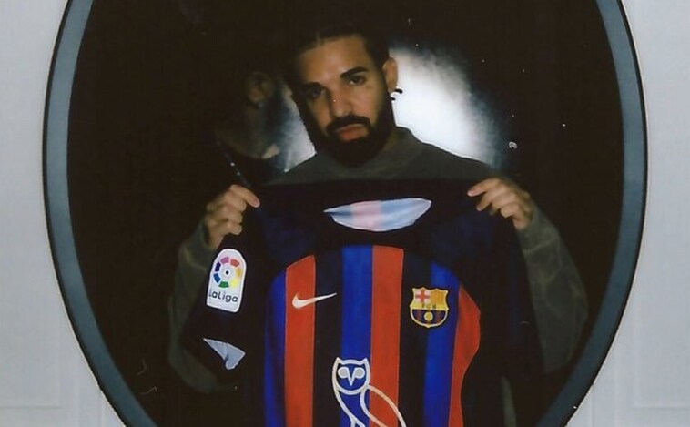 El Barça, la última víctima del gafe del rapero Drake: otros equipos le prohibieron hasta hacerse fotos