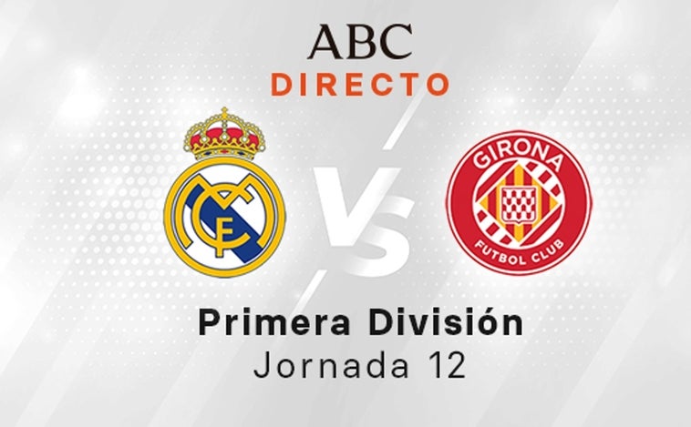 Real Madrid - Girona, estadísticas del partido