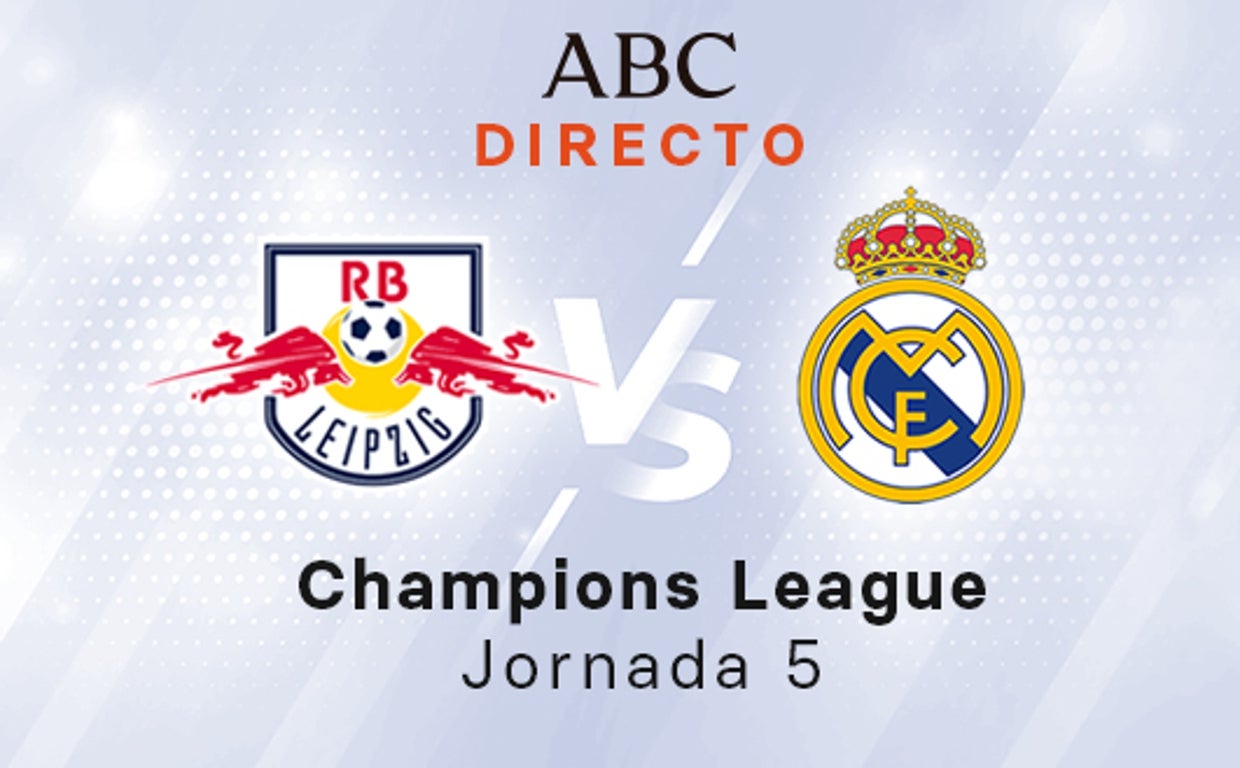 Leipzig - Real Madrid, estadísticas del partido