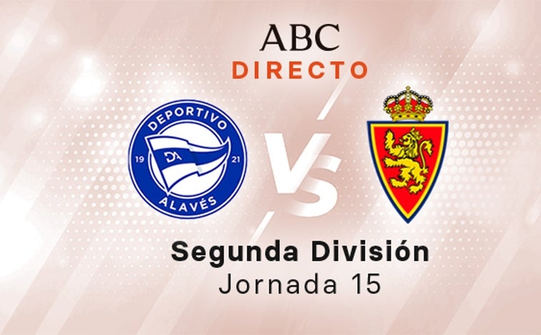 Alavés - Zaragoza, estadísticas del partido