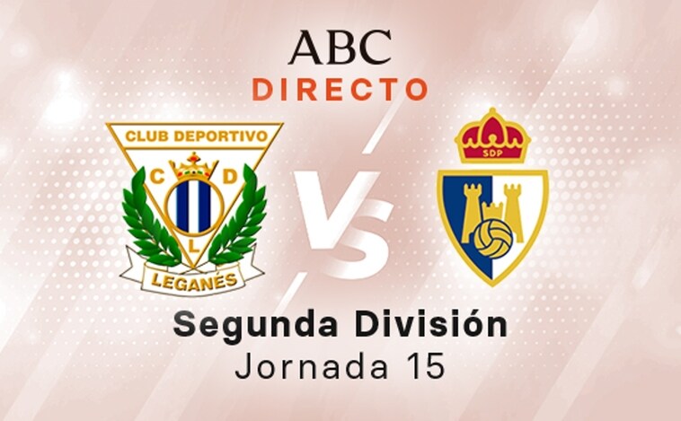 Leganés - Ponferradina en directo hoy: partido de la Liga SmartBank, jornada 15