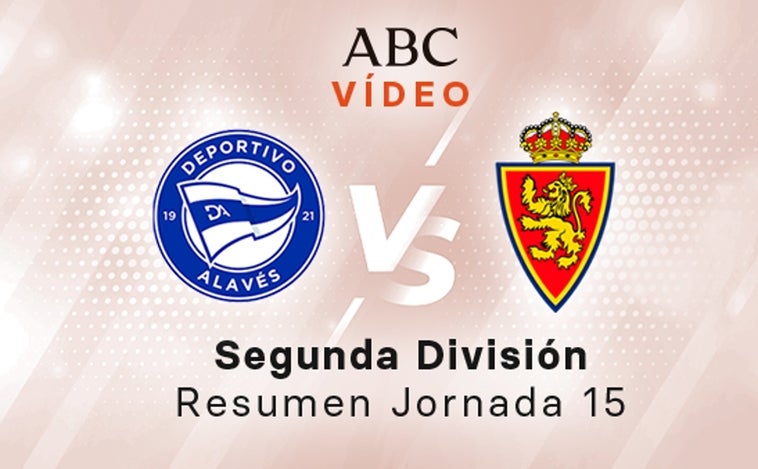 Alavés - Zaragoza, el resumen en vídeo