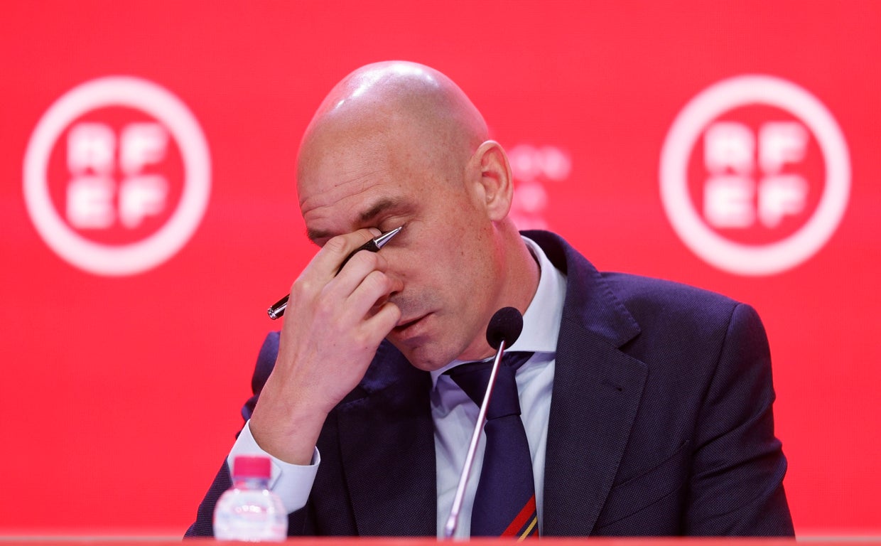 Luis Rubiales, presidente de la Federación Española de Fútbol