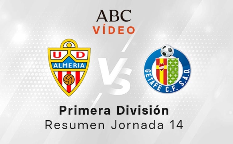 Almería - Getafe, el resumen en vídeo