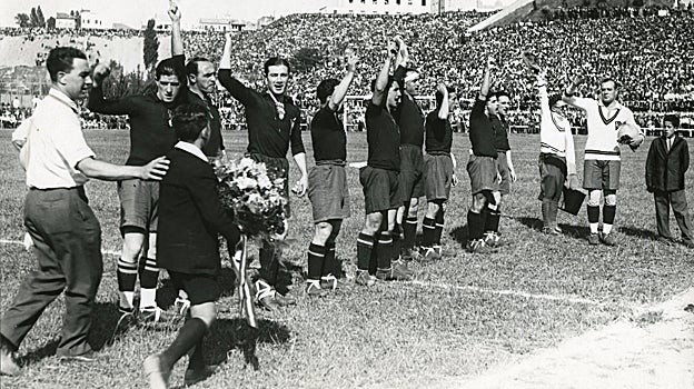 El equipo español que ganó a Inglaterra en el Metropolitano
