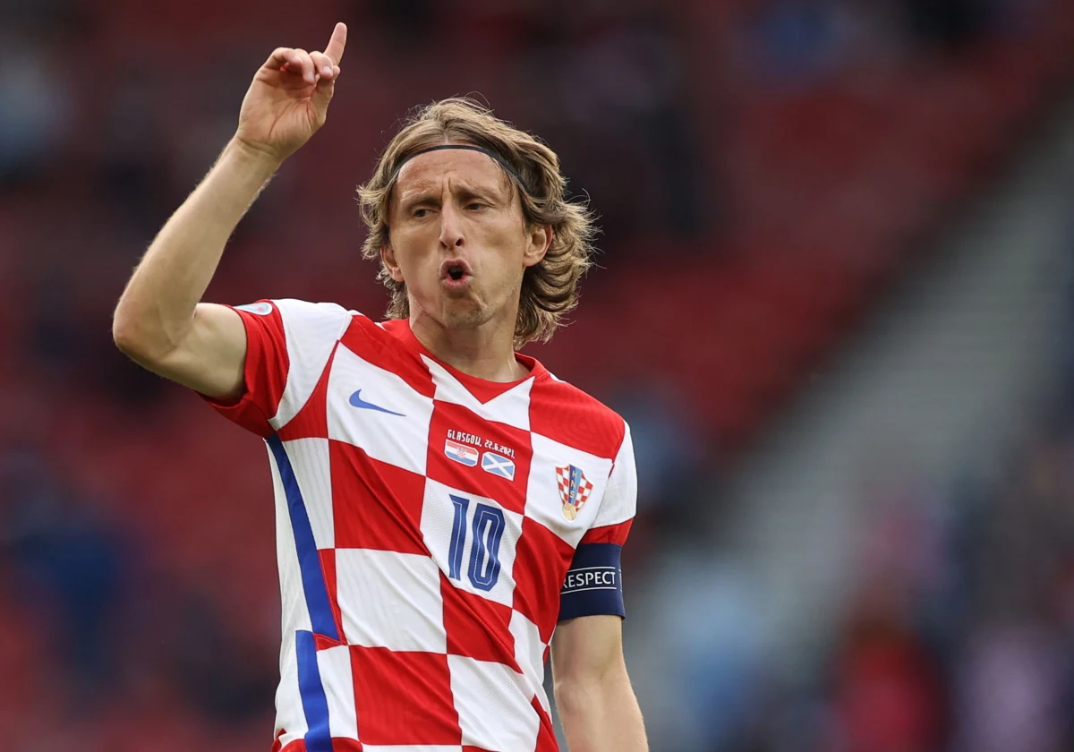 Luka Modric, capitán y líder de Croacia