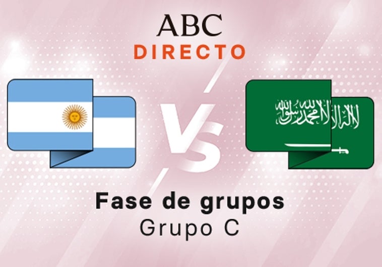 Argentina - Arabia Saudí, estadísticas del partido