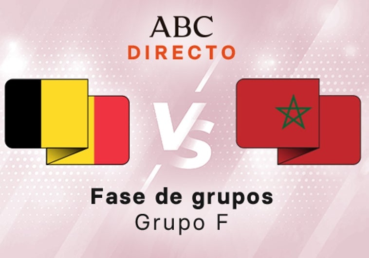 Bélgica - Marruecos, estadísticas del partido