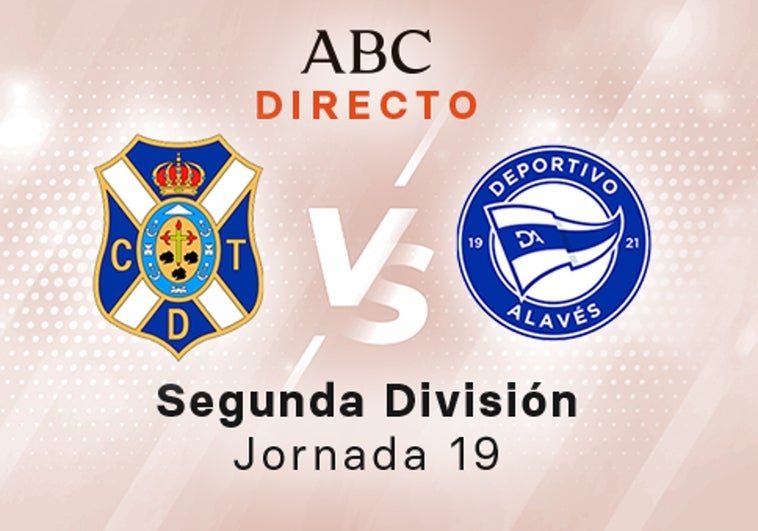 Tenerife - Alavés, estadísticas del partido