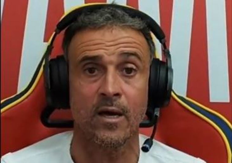 Sigue en directo y en streaming las declaraciones de Luis Enrique en Twitch hoy