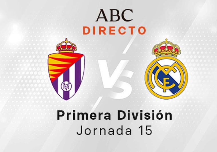 Valladolid - Real Madrid, estadísticas del partido