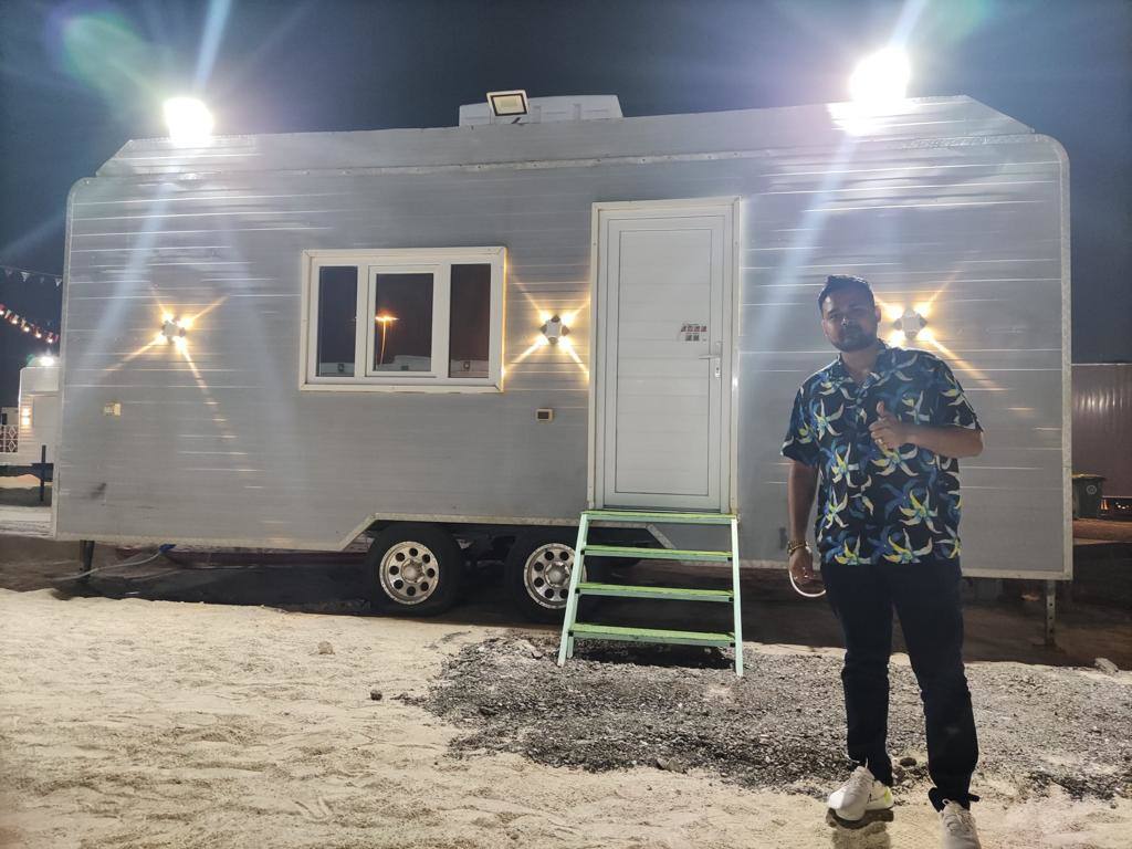 Una ciudad de caravanas para vivir el Mundial de Qatar