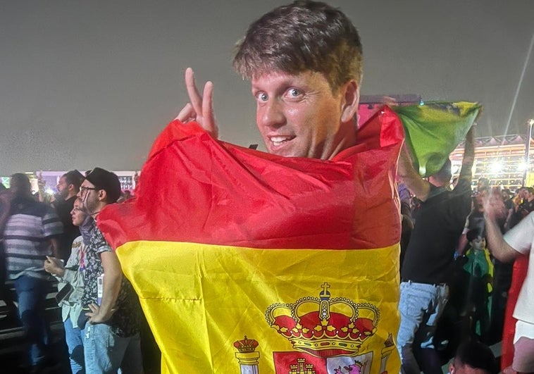 El hincha español número uno en Qatar