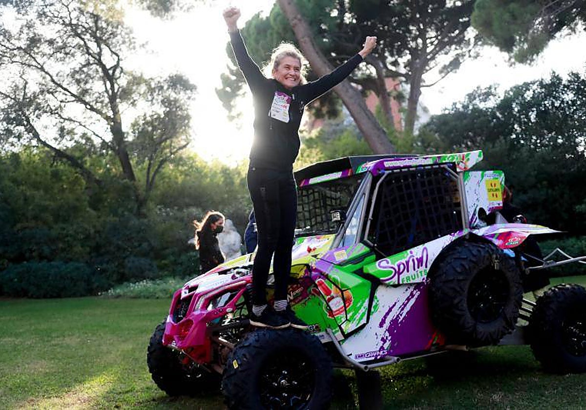 Mercè Martí, piloto del CMR Group Women Dakar Team