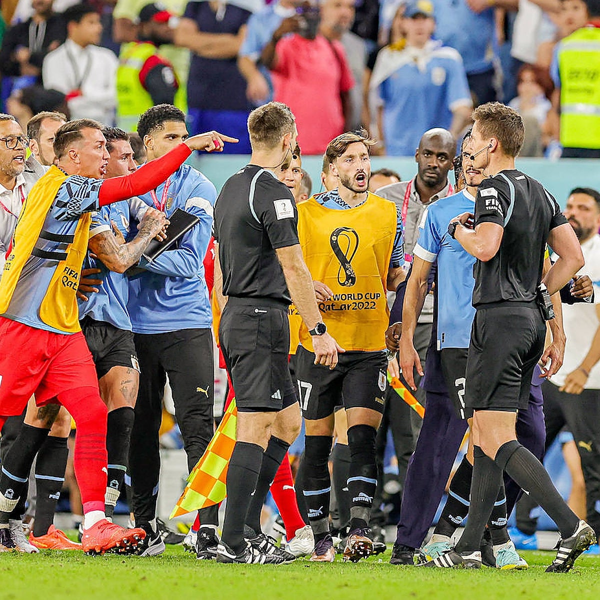 Diez polémicas arbitrales en el Mundial