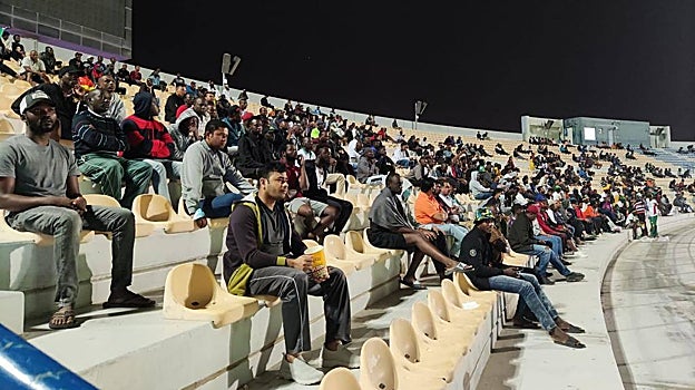 El Mundial de los pobres: un día en la &#039;fan zone&#039; de los suburbios de Qatar