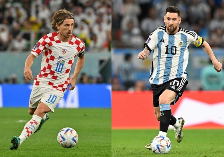 Messi endemoniado contra Modric angelical: choque en Doha