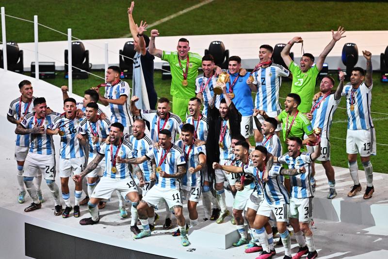 Argentina, campeona de Qatar 2022: las mejores imágenes de la celebración