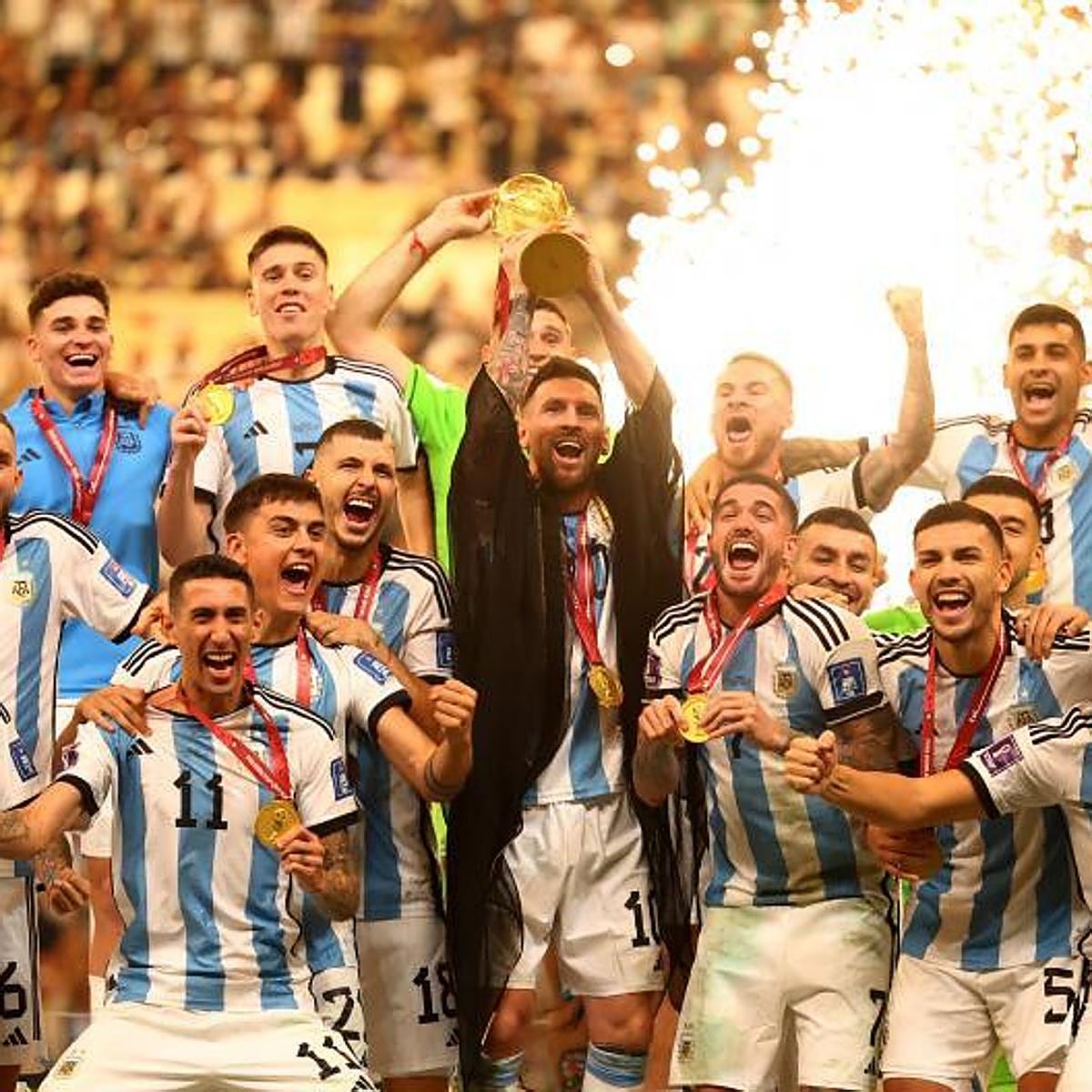 La fe de Argentina consigue un Mundial