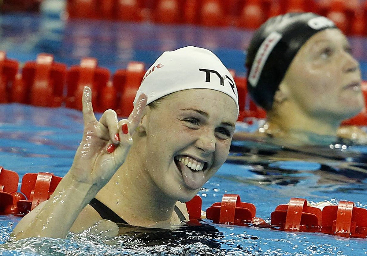 La nadadora Aliaksandra Herasimenia