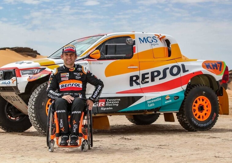 Isidre Esteve: «La discapacidad no es impedimento para competir en la élite ni en el Dakar»