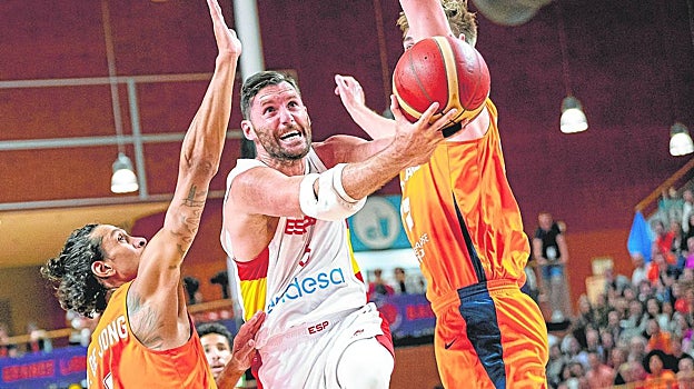 Rudy Fernández, capitán de la selección de baloncesto