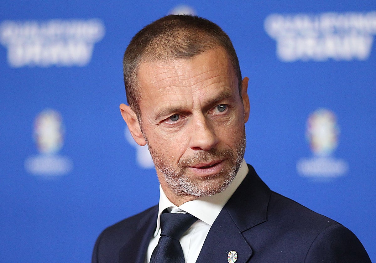 Aleksander Ceferin, presidente de la UEFA