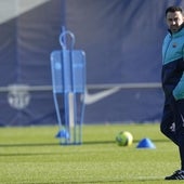 Xavi ante el Atlético: «Este partido no decidirá nada pero ganar sería dar un golpe en la mesa»