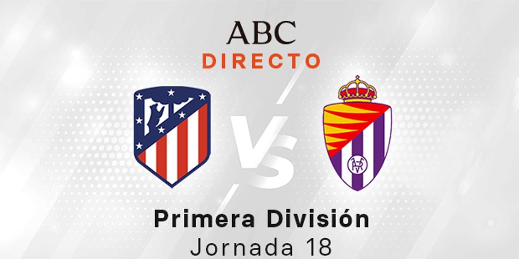 Valladolid en directo hoy: partido de LaLiga Santander, jornada 18