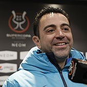 Xavi: «¿Arabia Saudí? Tiene cosas a mejorar, como nosotros en España, que tenemos 200 cosas que mejorar»