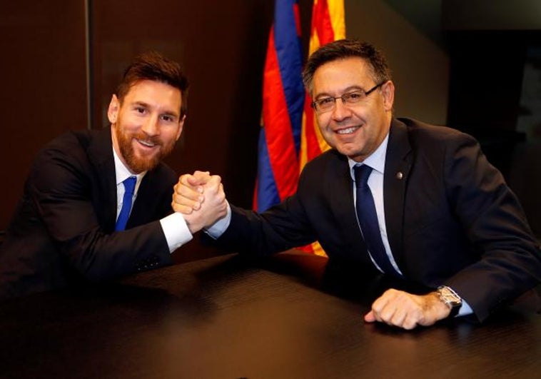 «Enano hormonado y rata»: los whatsapss de Bartomeu contra Messi que incendian más al Barça