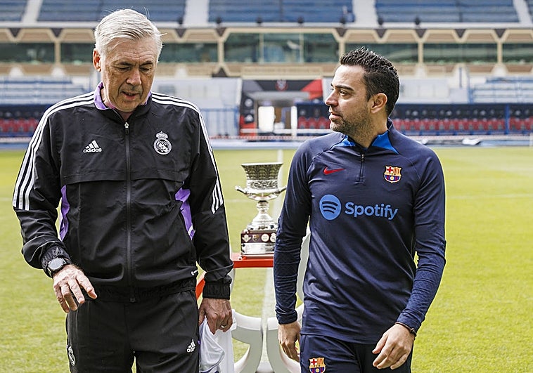 Madrid - Barça, el clásico arraiga en el desierto