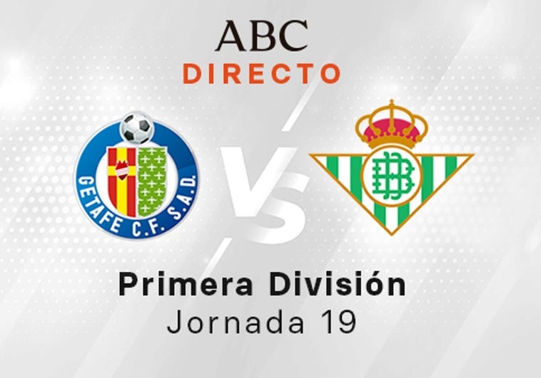 Getafe - Betis, estadísticas del partido