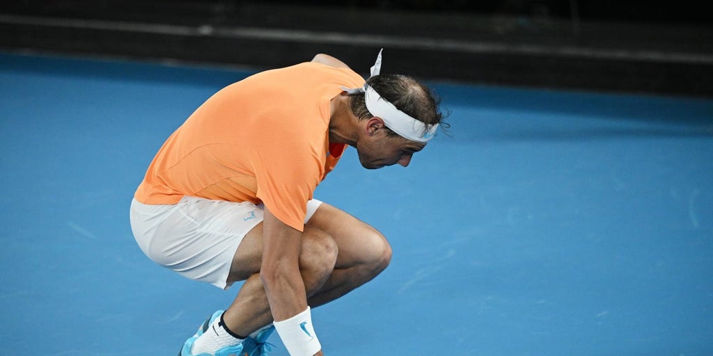 Nadal se lesionó y provocó a McDonald en octavos de final en Australia