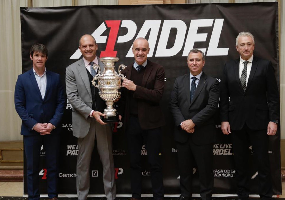 La presentación del A1 Padel Sevilla Master ha tenido lugar en el Real Club Círculo de Labradores