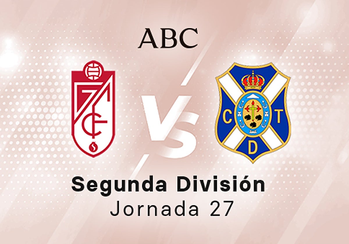 Granada - Tenerife, estadísticas del partido