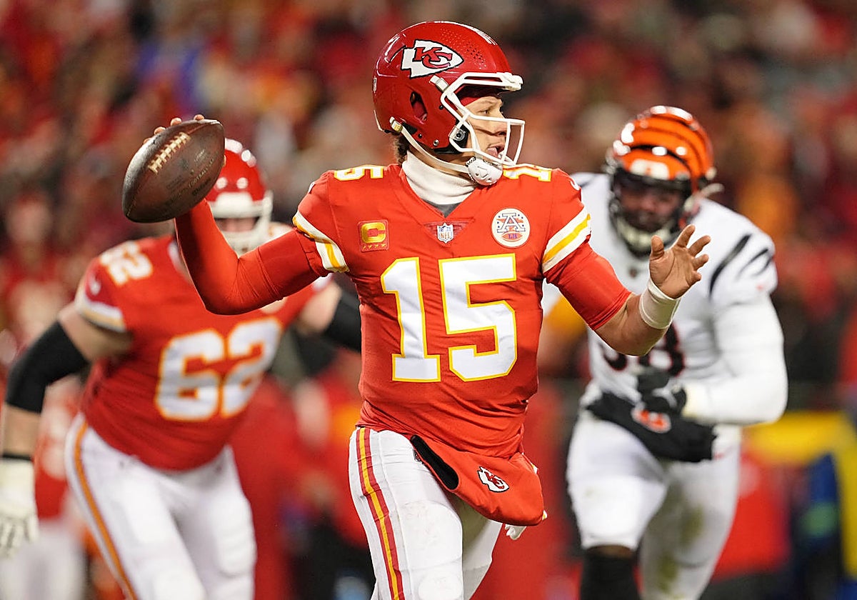 Patrick Mahomes brilló para meter a su equipo en la Super Bowl