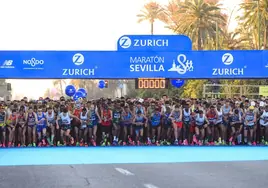 Nicolas Navarro, a por el récord de Francia en el Zurich Maratón Sevilla 2023