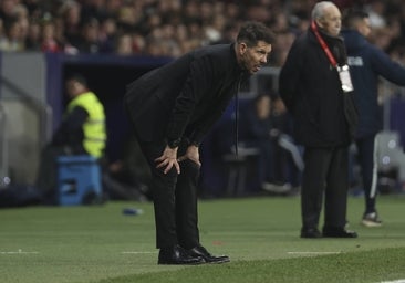 Simeone sobre su continuidad: «Hablaré con Miguel Ángel, si salimos terceros o si salimos sextos»