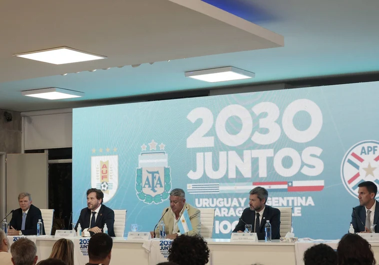Competencia para la candidatura ibérica: Argentina, Uruguay, Paraguay y Chile se unen para optar al Mundial 2030