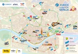 Recorrido del Zurich Maratón de Sevilla 2023: todas las calles por las que pasa