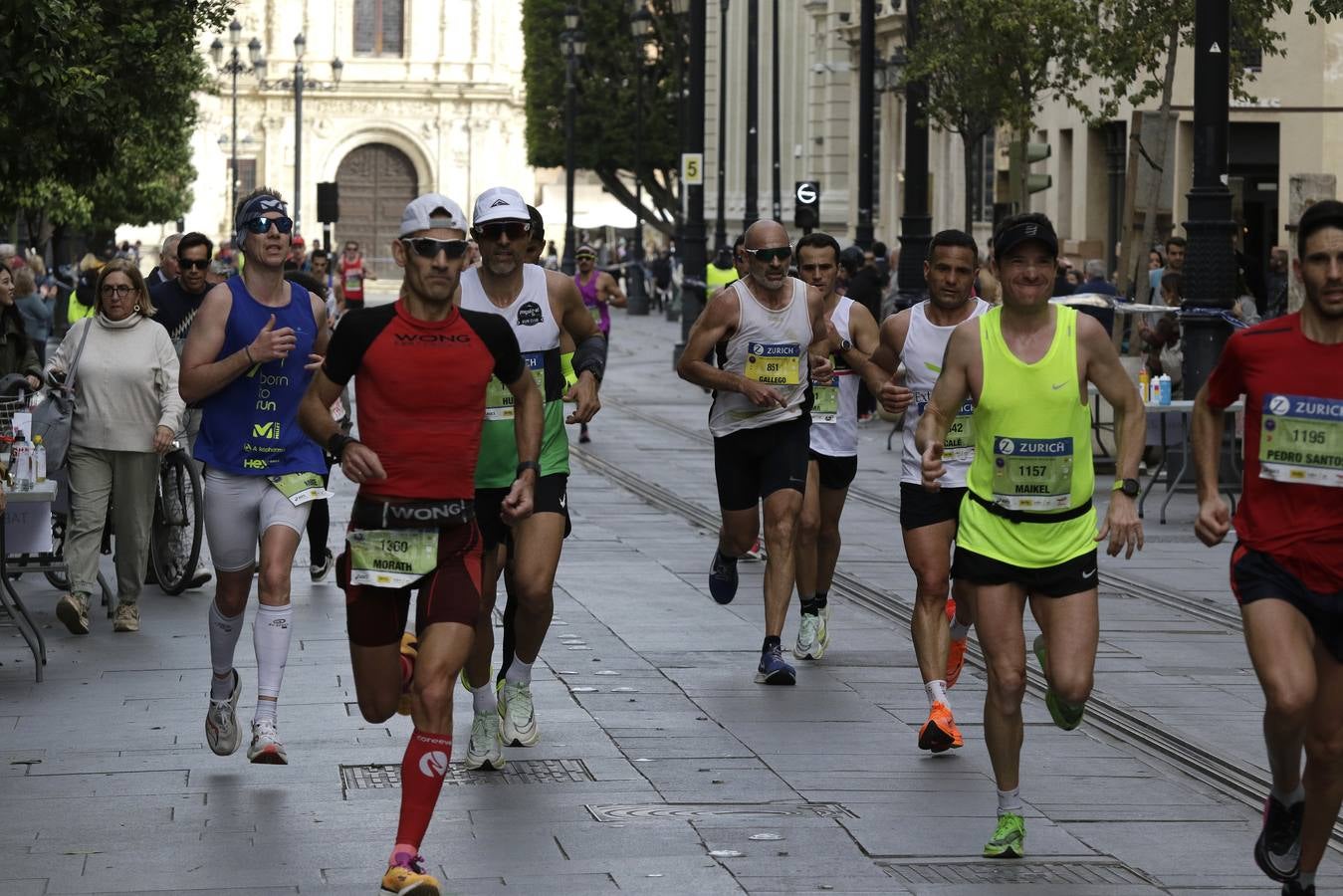 Participantes en el Zurich Maratón de Sevilla 2023