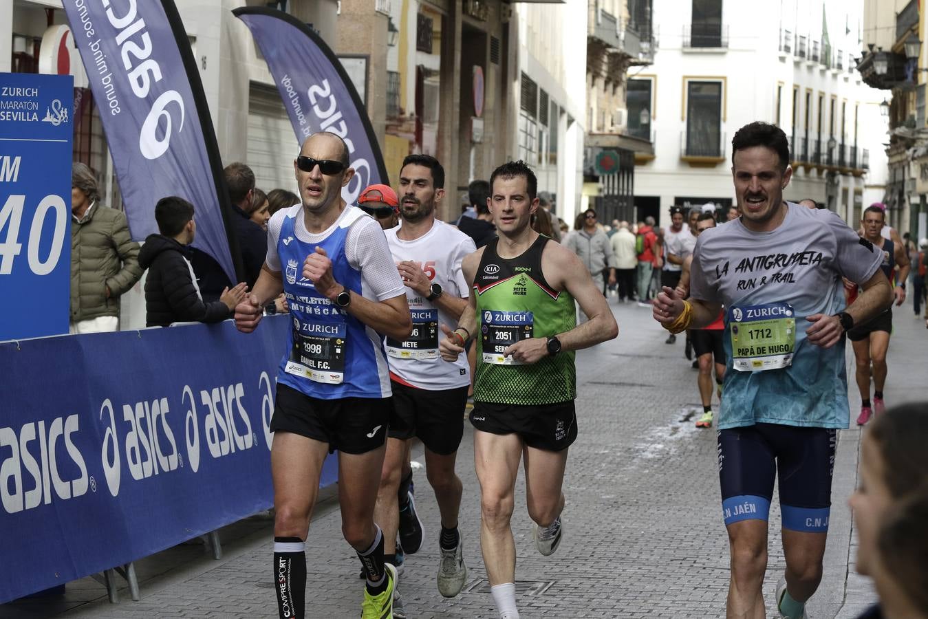 Participantes en el Zurich Maratón de Sevilla 2023