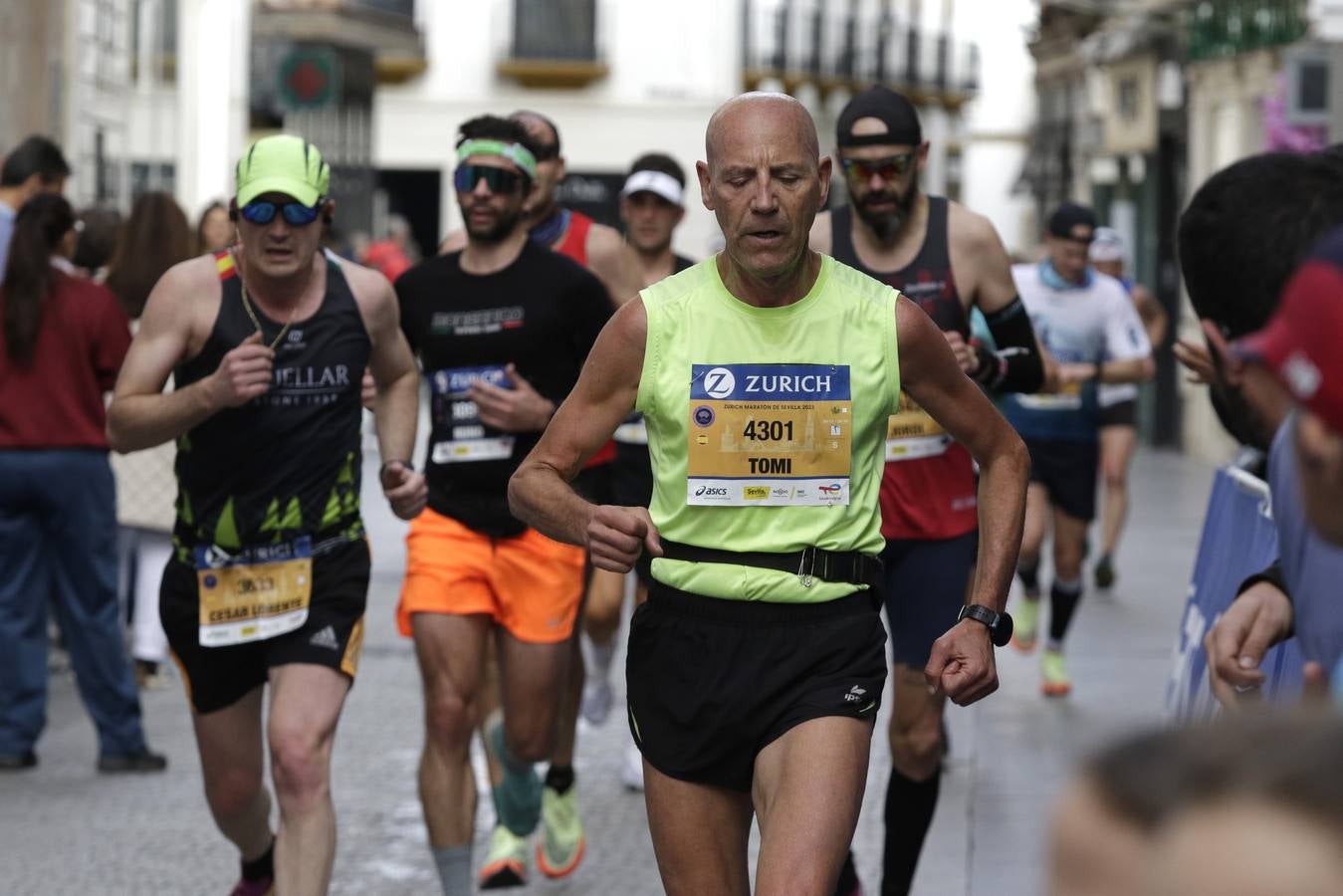 Participantes en el Zurich Maratón de Sevilla 2023